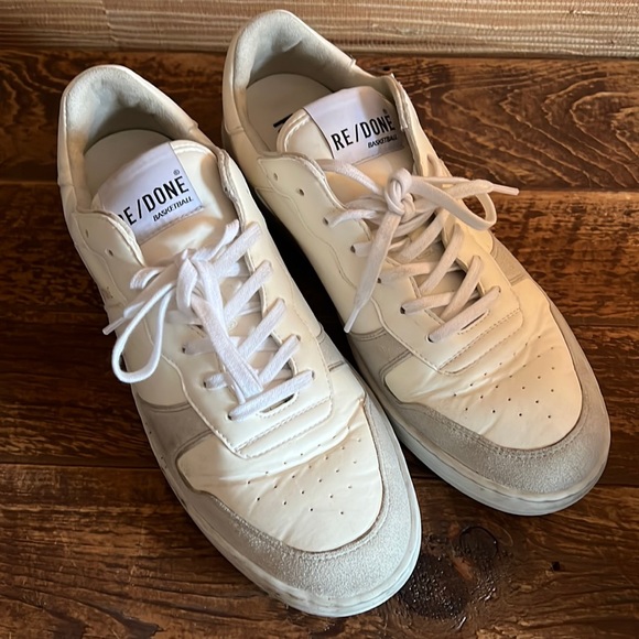 Re/done basketball sneakers. - Picture 1 of 4